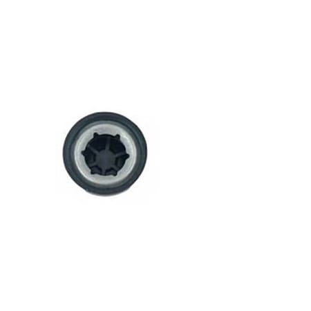 Replacement For Power Wheels Drl28 Lightning Mcqueen CAP NUT .437 (black)